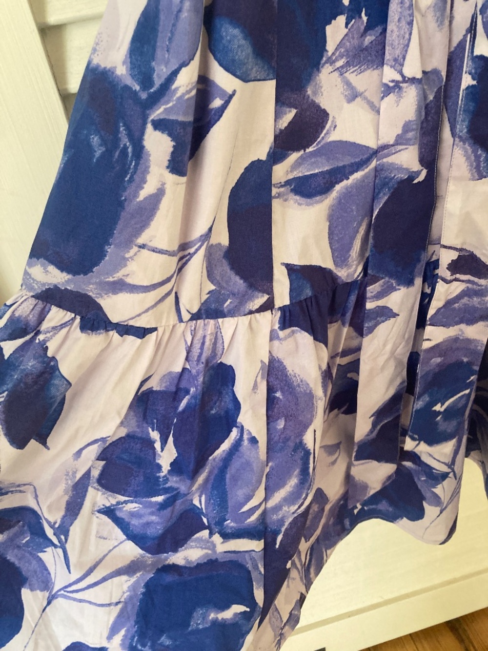 Calvin Klein Women's Summer Cotton Floral-Print Shirt Dress Size 6 - Picture 2 of 7